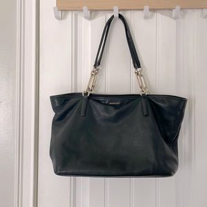 Leather Coach Shoulder Bag